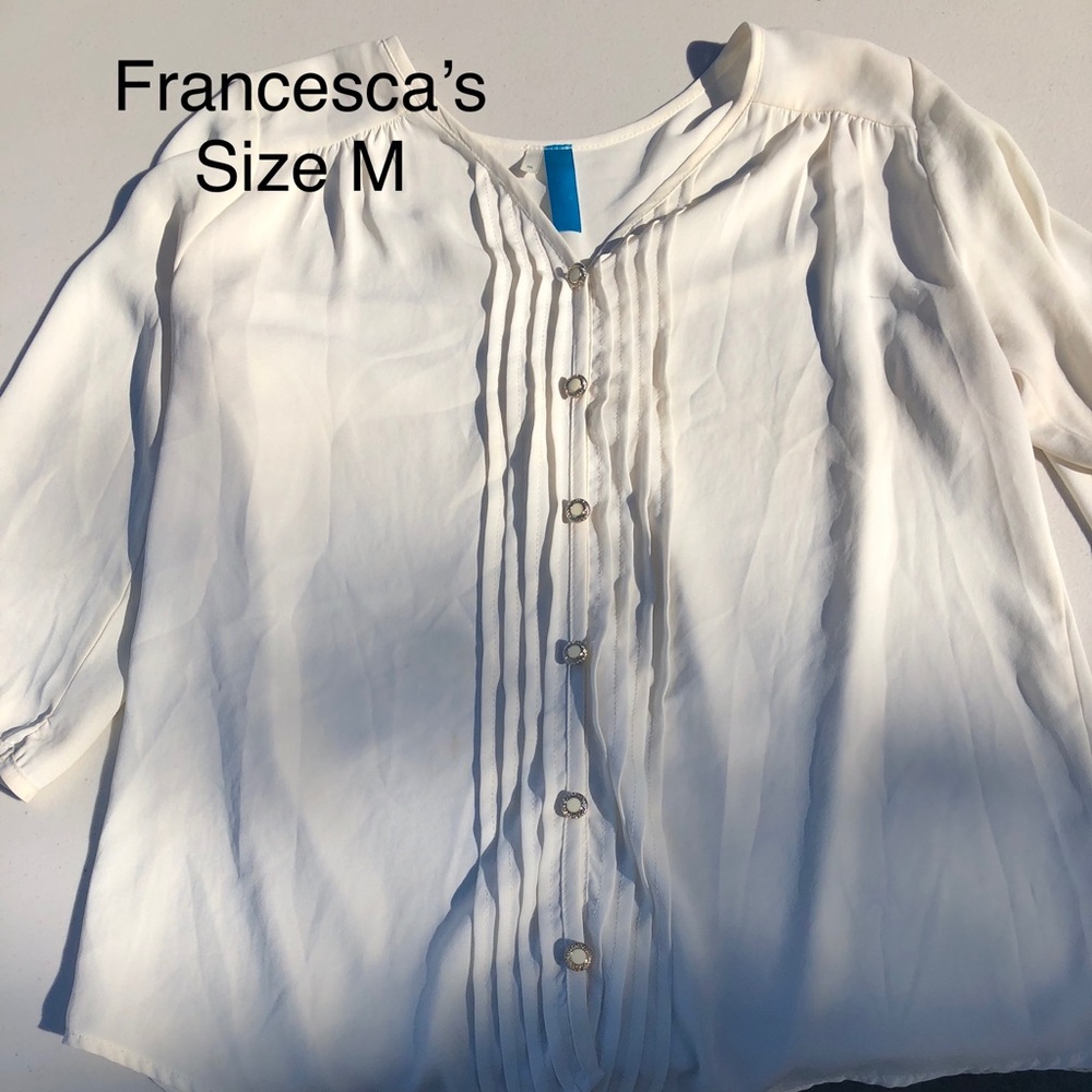 Francesca’s dress blouse